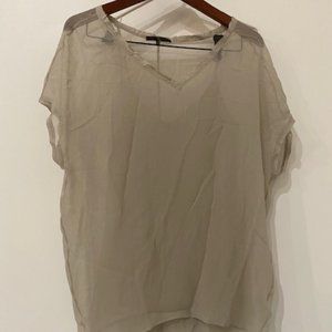 Beautiful People Sheer Silk Top